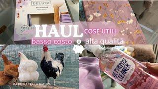 HAUL COSE UTILI 🫧 A BASSO COSTO  MA PRIMA TRA LA NATURA! 