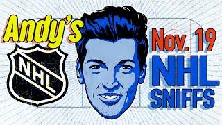 NHL Sniffs, Picks & Pirate Parlays Today 11/19/24 | Best NHL Bets w/Andy Francess