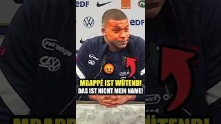 Mbappé hat genug! Falsche Aussprache seines Namens nervt ihn total! 