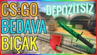 CS:GO BEDAVA BIÇAK ALMAK - DEPOZİTSİZ YENİ SİTE - BEDAVA İTEM ALMAK  DEPOZİTO YAPMADAN İTEM ÇEK