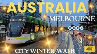 Melbourne Australia November City Walk 2024 in 4K |Melbourne city viral walk 4K