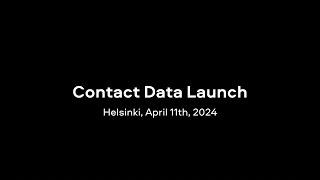 The Vainu Contact Data Launch Event ⏐ 11-04-2024