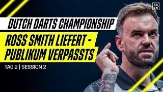 Kurios! Smith liefert ab & Publikum verpassts: Dutch Darts Championship: Tag 2 - Session 2 | DAZN