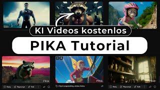 Die beste KI für Videoerstellung kostenlos benutzen (PIKA TUTORIAL)