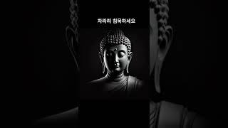 말 한마디를 멈추는 것,그것이 자비의 시작입니다#자비도량참법#참회 #불교명언 #침묵의지혜