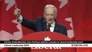 Jean Chrétien to Trump from "one old guy to another"