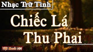 Chiếc Lá Thu Phai – Tình Khúc Hải Ngoại Bất Hủ Bao Chùm Nỗi Nhớ Thương | Nhạc Trữ Tình Xưa Hay Nhất