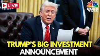 LIVE: President Trump Makes Investment Announcement as He Prepares Speech to Congress | USA | N18G