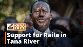Garsen MP drums up support for Raila Odinga