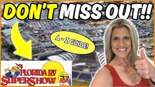 2024 FLORIDA RV SUPERSHOW!  Everything You Need To Know Before You Go! (Tampa RV Show)