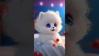 So cute little baby cat love  #viral #video #please subscribe