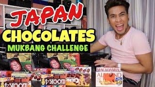 Japan CHOCOLATES Mukbang Challenge I Miko Pogay