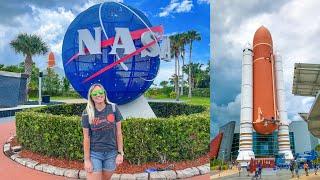 NASA’s Kennedy Space Center Florida Vlog! 60th Anniversary, Exploring Exhibits & Attractions