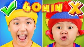 Face Puzzle with Mini DB | Mega Compilation | D Billions Kids Songs