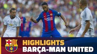 [HIGHLIGHTS] Barça Legends – Manchester United Legends (1-3)