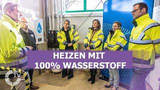 Grüner Wasserstoff zur Wärmeerzeugung | SHK-TV Reportage