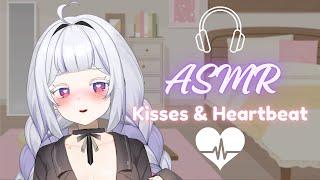 [ASMR] Kisses and Heartbeat [1 hour] [no talking]