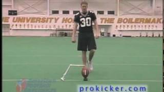 Place Kicking drills and instruction for kickers with Travis Dorsch