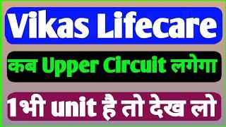 Vikas Lifecare Share Latest News | Vikas lifecare share today news | Vikas Lifecare share Target