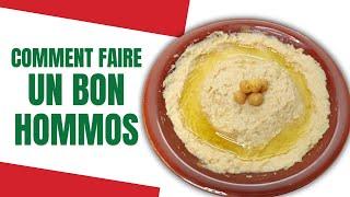  RECETTE HOUMOUS LIBANAIS - HOMMOS BI TAHINI - HUMMUS FAIT MAIN - CUISINE LIBANAISE