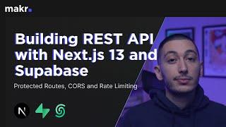 How to Build REST API with Next.js 13, Supabse and Upstash