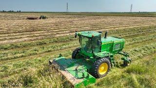 Baling Hay and Cutting More