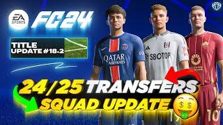 24/25 Transfers Squad Update V6 For FC 24 (New Managers - Players - Transfers - Promoted Teams)