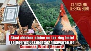 Hotel sa Negros Occidental, dambuhalang manok panabong ang disenyo! | Kapuso Mo, Jessica Soho