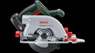 Cordless Circular Saw Bosch UniversalCirc 18V-53 – Getting Started