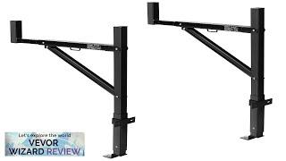 VEVOR Truck Rack 19-34inch Extendable Truck Ladder Rack 38.6"-43.6" Adjustable Height 250 Review