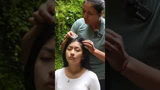 Masaje ASMR de relajación de Doña Esperanza con susurros y sonidos suaves para dormir #asmr #shorts