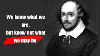 William Shakespeare motivational quotes