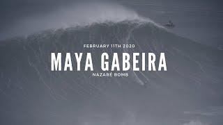 Maya Gabeira Nazaré BOMB 2020