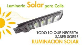   ALUMBRADO PÚBLICO LED SOLAR [Luminarias y Lámparas Solares] Iluminación Solar Exterior ► Ecolite