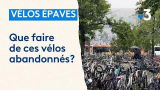 Donner une seconde vie aux vélos épaves de la ville de Strasbourg