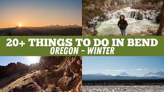 20+ Best Adventurous Things to Do in Bend Oregon - WINTER EDITION