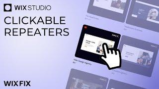 Clickable Repeater Items in Wix Studio | Wix Fix