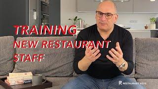 A Guide to Training New Restaurant Staff