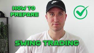 The BEST Swing Trading Routine