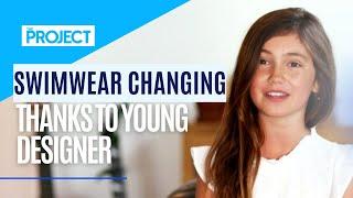 Young Fashion Designer Changing Swimwear