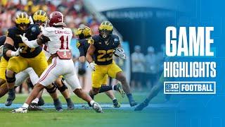 ReliaQuest Bowl: Alabama vs. Michigan | HIGHLIGHTS | Big Ten Football | 12/31/2024