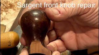 Restoring a Sargent 718c plane knob