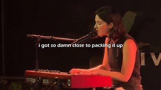 Gracie Abrams - Packing It Up (Lyrics) | Unreleased Song Live