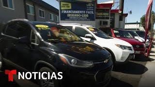 Aumenta alarmantemente la cifra de propietarios de autos con pagos atrasados | Noticias Telemundo