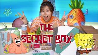 UNBOXING SECRET BOX SPONGEBOB !! ISINYA ADA APA AJA YA ?!