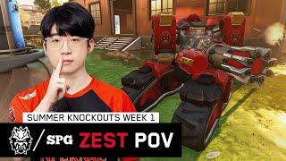 ZEST BASTION POV LIJIANG TOWER | Summer Knockouts VS SPG | Overwatch League 2023