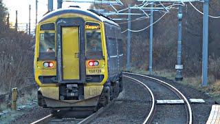 Trains At Lenzie Station (16/01/23)