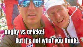 Jean De Villiers' First Vlog? // CRICKET VS RUGBY