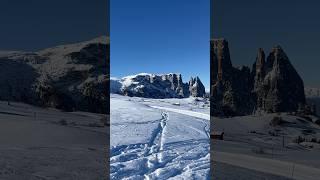 Il Paradiso dell’Alpe di Siusi #dolomitisuperski #altoadige