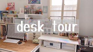 【desk tour】デスクツアー｜机周りの収納など紹介します